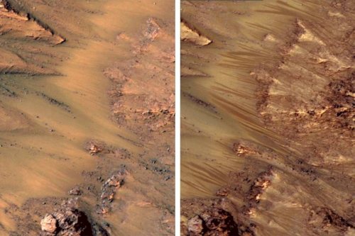 Traccie di acqua su Marte