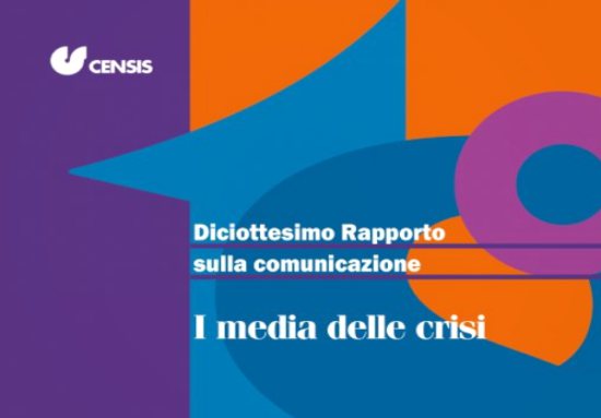 18° Rapporto Censis Media delle Crisi
