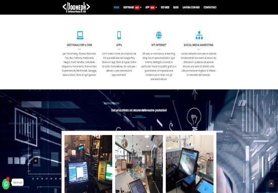 Sito web Joomeph Ltd