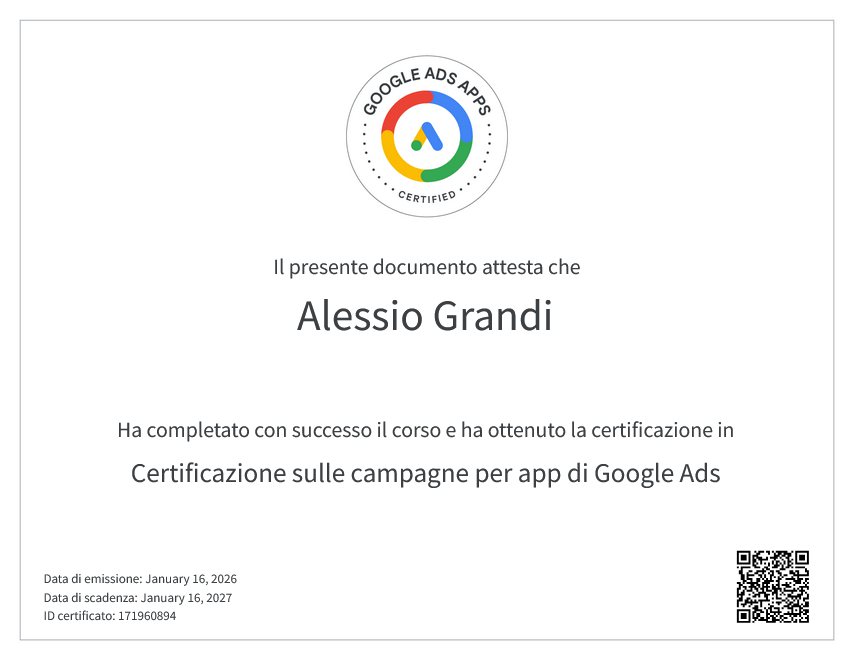 Google Ads Campagne per App
